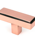 From The Anvil's Polished Bronze Scully T-Bar