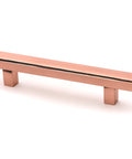 From The Anvil's Polished Bronze Scully Pull Handle