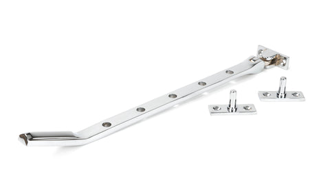 From The Anvil's Polished Chrome Art Deco Stay