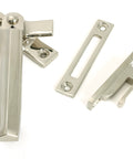 From The Anvil's Polished Nickel Locking Art Deco Fastener