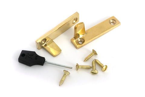 Night-Vent Locking Art Deco Fastener