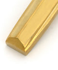 From The Anvil's Polished Brass Night-Vent Locking Art Deco Fastener