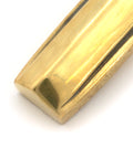 From The Anvil's Aged Brass Night-Vent Locking Art Deco Fastener