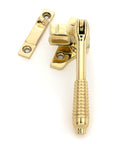 From The Anvil's Polished Brass Night-Vent Locking Reeded Fastener (Steel Window)