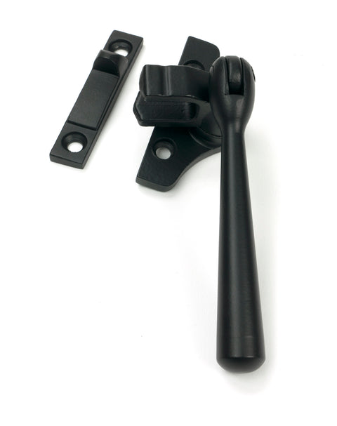 From The Anvil's Matt Black Night-Vent Locking Newbury Fastener (Steel Window)