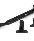 From The Anvil's Aged Bronze Reeded Stay (Steel Window)