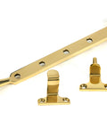 From The Anvil's Polished Brass Newbury Stay (Steel Window)