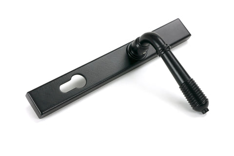 Reeded Slimline Lever Espag. Lock Set