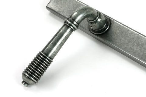 Reeded Slimline Lever Espag. Lock Set