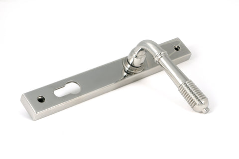 Reeded Slimline Lever Espag. Lock Set