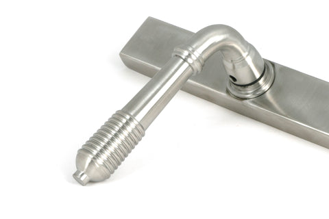 Reeded Slimline Lever Espag. Lock Set