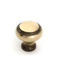 From The Anvil's Aged Brass Regency Cabinet Knob