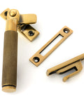 From The Anvil's Aged Brass Locking Brompton Fastener