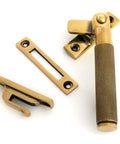 From The Anvil's Aged Brass Locking Brompton Fastener