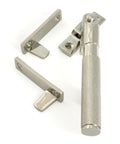 From The Anvil's Polished Nickel Night-Vent Locking Brompton Fastener