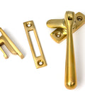From The Anvil's Polished Brass Locking Newbury Fastener