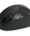 From The Anvil's Black Hammered Regency Concealed Drawer Pull