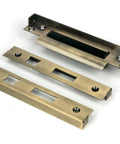 From The Anvil's Aged Brass ½" Rebate Kit for Sash Lock