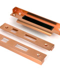 From The Anvil's Polished Bronze ½" Rebate Kit for Sash Lock