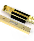 From The Anvil's Polished Brass ½" Rebate Kit for Dead Lock
