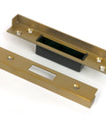 From The Anvil's Satin Brass ½" Rebate Kit for Dead Lock
