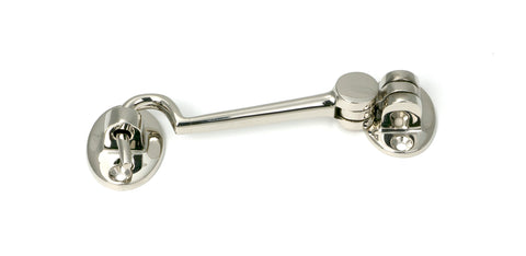 From The Anvil's Polished Nickel Cabin Hook