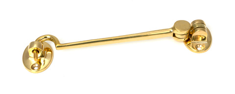 From The Anvil's Polished Brass Cabin Hook