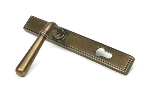 Newbury Slimline Lever Espag. Lock Set