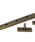 From The Anvil's Burnished Brass Brompton Stay