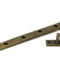 From The Anvil's Burnished Brass Brompton Stay