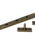From The Anvil's Burnished Brass Reeded Stay