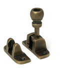 From The Anvil's Burnished Brass Mushroom Brighton Fastener