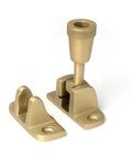 From The Anvil's Satin Brass Brompton Brighton Fastener