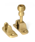 From The Anvil's Satin Brass Beehive Brighton Fastener