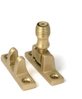 From The Anvil's Satin Brass Beehive Brighton Fastener