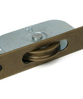 From The Anvil's Burnished Brass Square Ended Sash Pulley 75kg