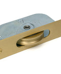 From The Anvil's Satin Brass Square Ended Sash Pulley 75kg