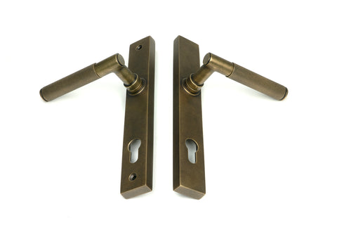 Brompton Slimline Lever Espag. Lock Set