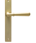 From The Anvil's Satin Chrome Newbury Slimline Lever Espag. Latch Set