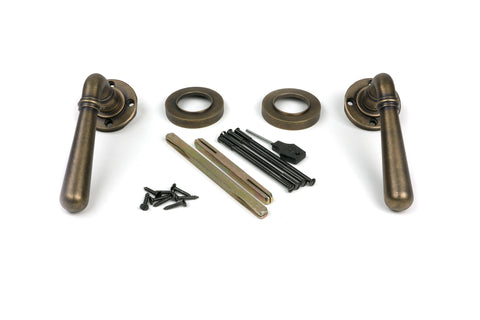 Newbury Lever on Rose Set (Sprung)