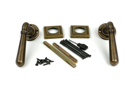 Newbury Lever on Rose Set (Sprung)