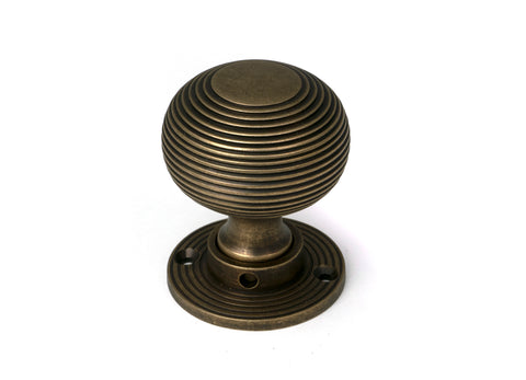 Heavy Beehive Mortice/Rim Knob Set