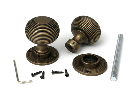 Heavy Beehive Mortice/Rim Knob Set