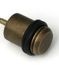 From The Anvil's Burnished Brass Floor Mounted Door Stop