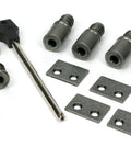 From The Anvil's Pewter Patina Secure Stops (Pack of 4)