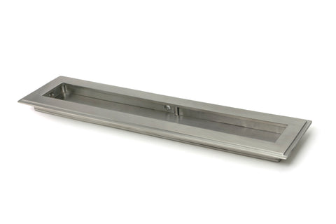 From The Anvil's Satin Marine SS (316) Art Deco Rectangular Pull