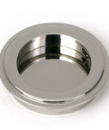 From The Anvil's Polished Marine SS (316) Art Deco Round Pull