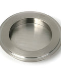 From The Anvil's Satin Marine SS (316) Art Deco Round Pull