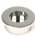 From The Anvil's Polished Marine SS (316) Round Finger Edge Pull