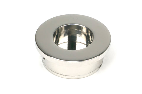 From The Anvil's Polished Marine SS (316) Round Finger Edge Pull